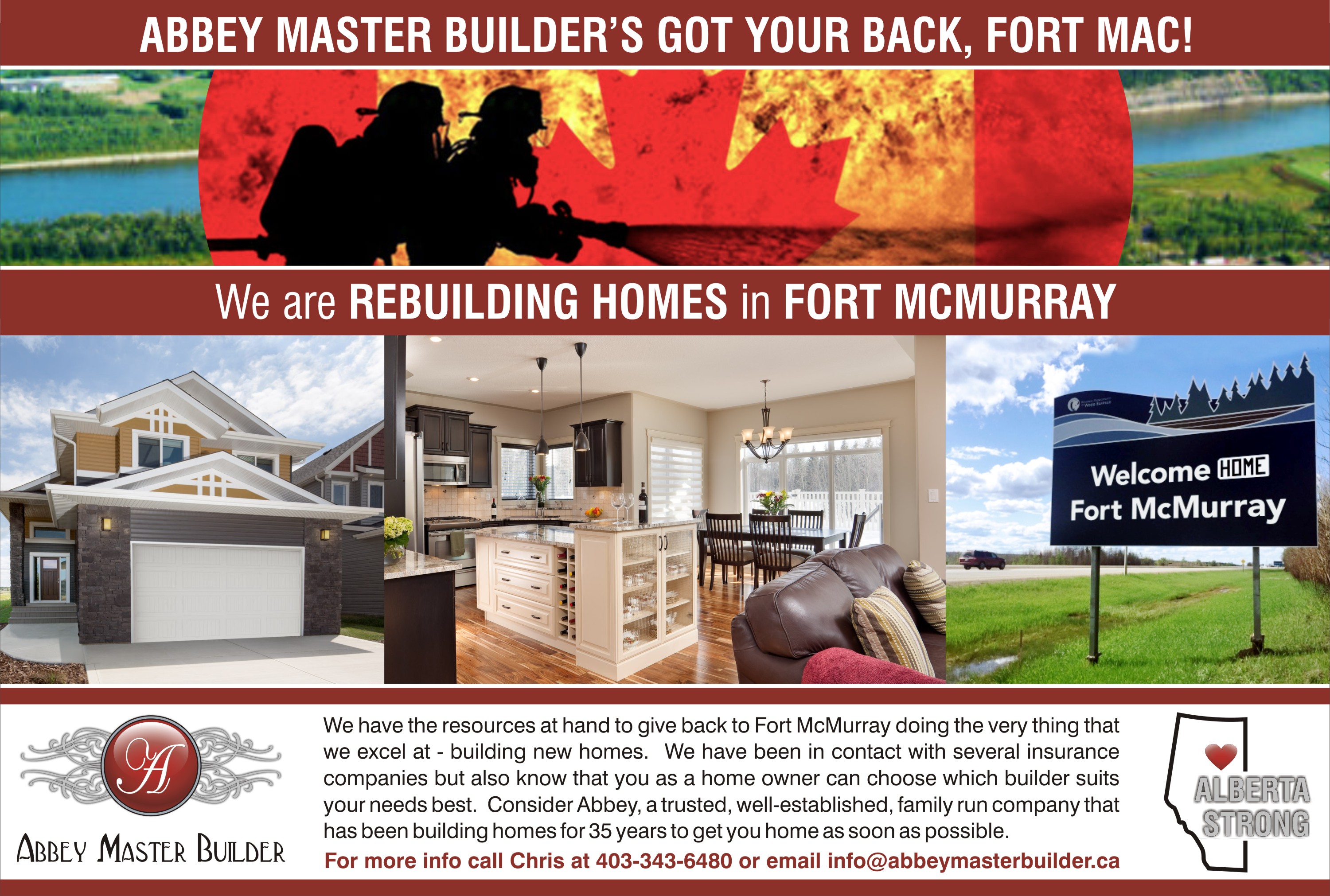 Rebuilding Homes in Fort McMurrray After Wildfire